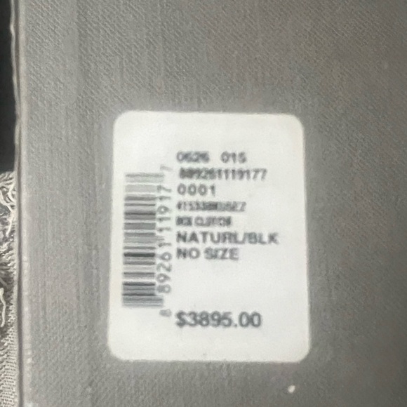 Authentic Alexander McQueen floral embroidery knuckle box clutch - Picture 7 of 14